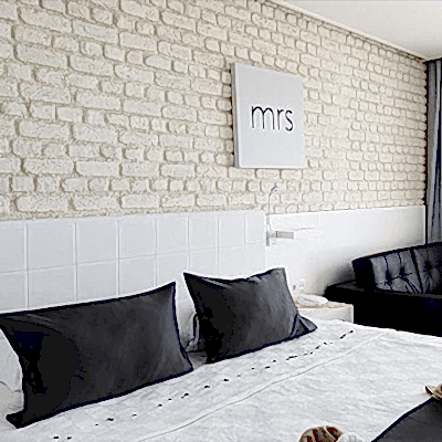 Sentido Gold Island Hotel – Tuğla Duvar Paneli Uygulaması &#8211; Ladrillo – Blancura jb